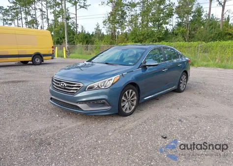 2016 Hyundai Sonata Sport z USA, uszkodzony, nr VIN 5NPE34AF6GH435514